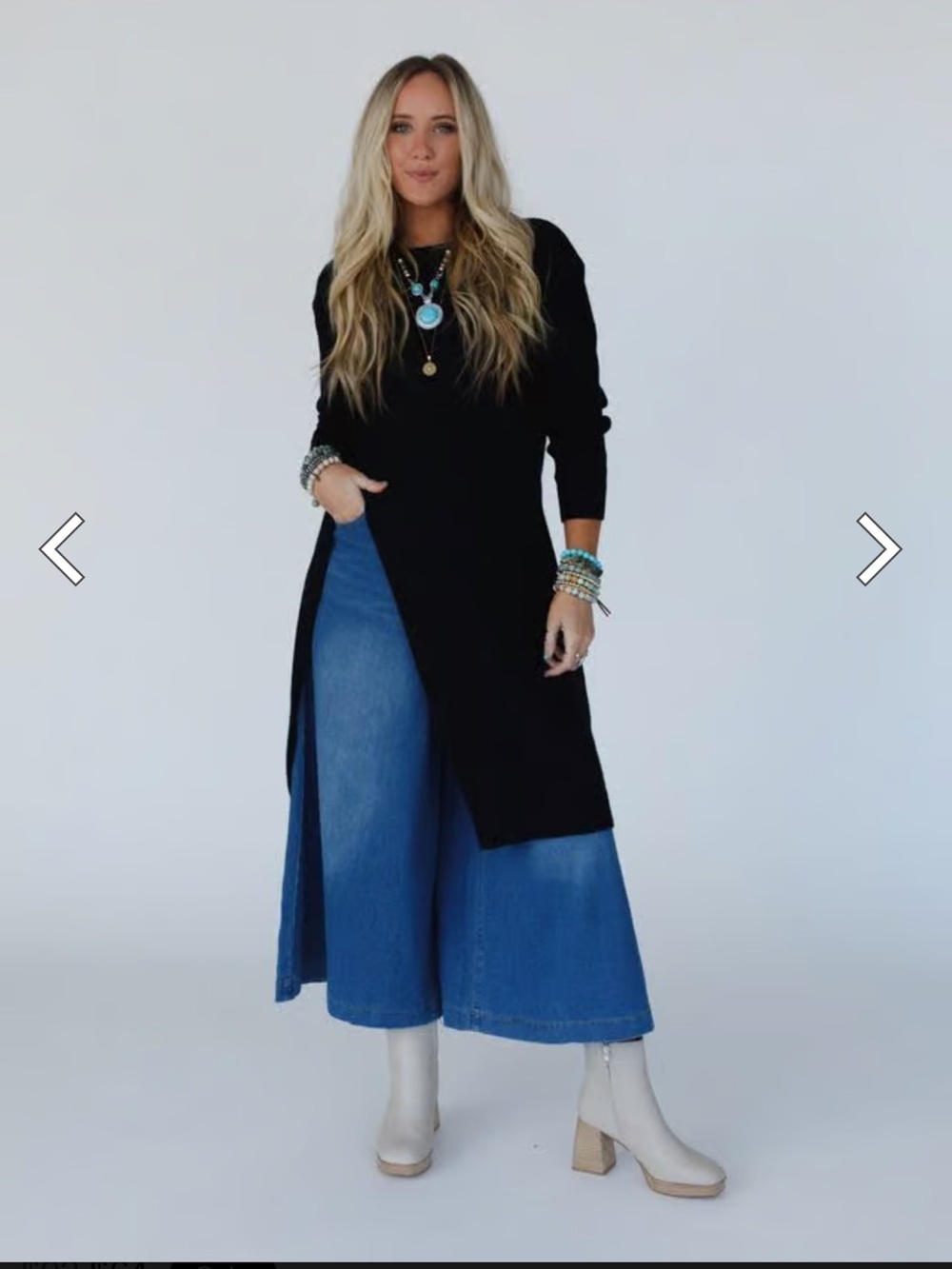 Three Bird Nest Alaia Longline Pullover - S/M